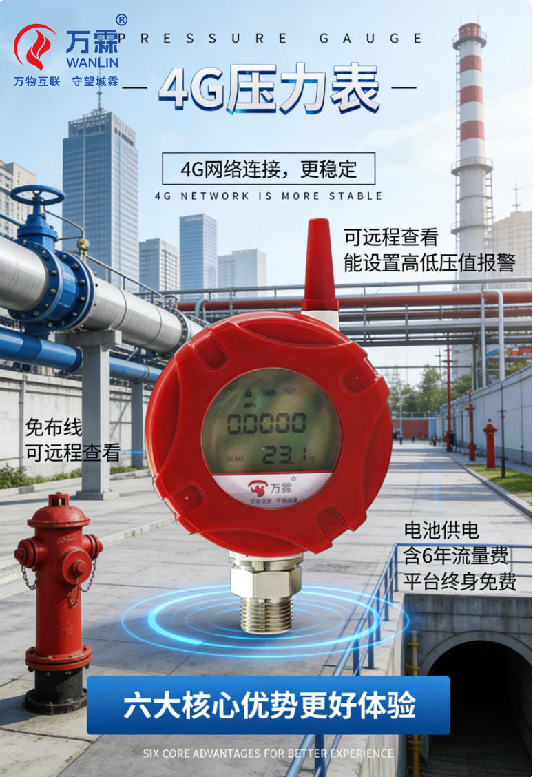 工业监测“神器”来袭!万霖4G压力表凭啥火.....
