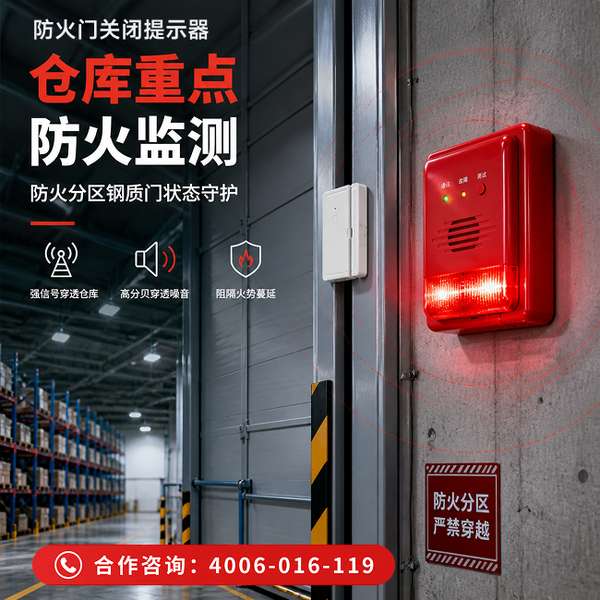 广州越秀区防火门门磁开关智能开发解决方案:万霖防火门智能管理系统助力广州防火门监控升级 广州工厂万霖防火门智能管理系统应用