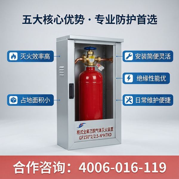 UPS电池室全氟己酮灭火|万霖消防全氟己酮灭火方案与选型指南 UPS电池室全氟己酮灭火