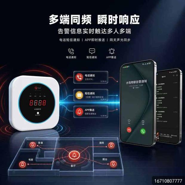 适老产品认证成功案例:万霖消防厨房安全守护方案落地 万霖厨房离人报警器应用