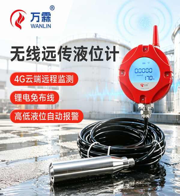 深圳万霖4G液位计应用