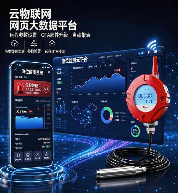4G液位变送器 4G液位变送器