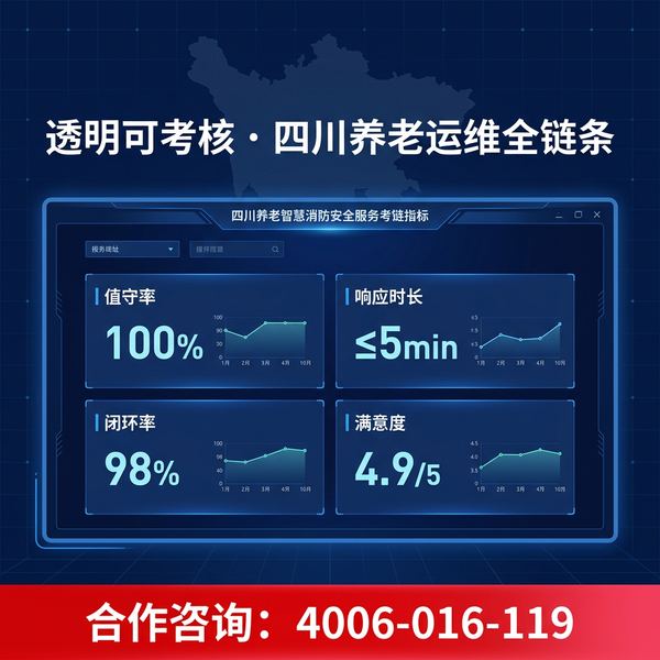 广安邻水县万霖养老机构智慧消防应用