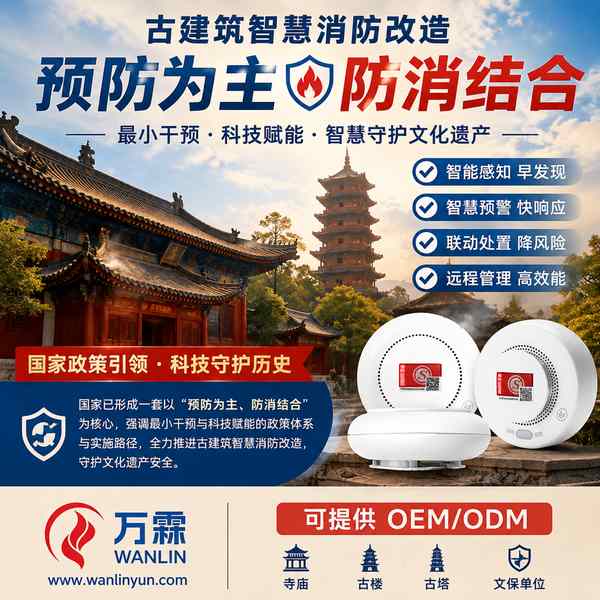 巴中市古建筑消防给水灭火 巴中市古建筑消防给水灭火 — 古建筑智慧消防改造产品部署与应用场景
