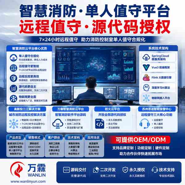 湖州消防远程值班辅助平台源码交付 — 远程值守应用场景