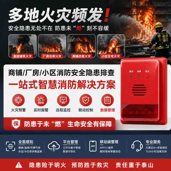 灵山家具厂智能烟感探测器选哪家?万霖源头厂家靠谱推荐