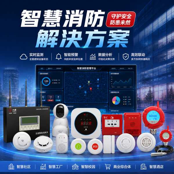 晋州智慧消防云平台哪家好？万霖源头厂家方案