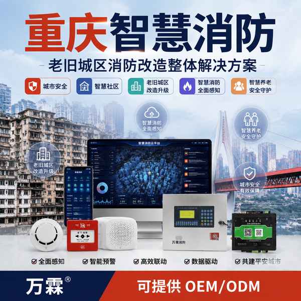 重庆独居老人可燃气体探测器哪家好?重庆智慧消防改造供应商