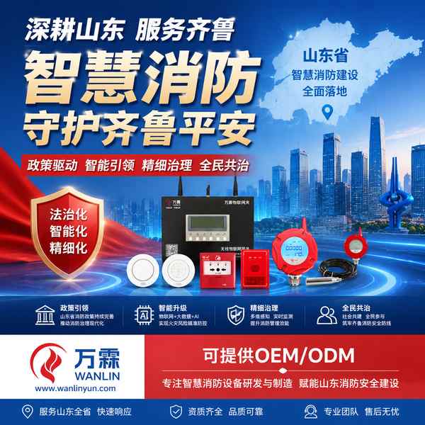 泗水山东电气火灾监控系统哪家好?用电燃气防控方案与厂家直供指南