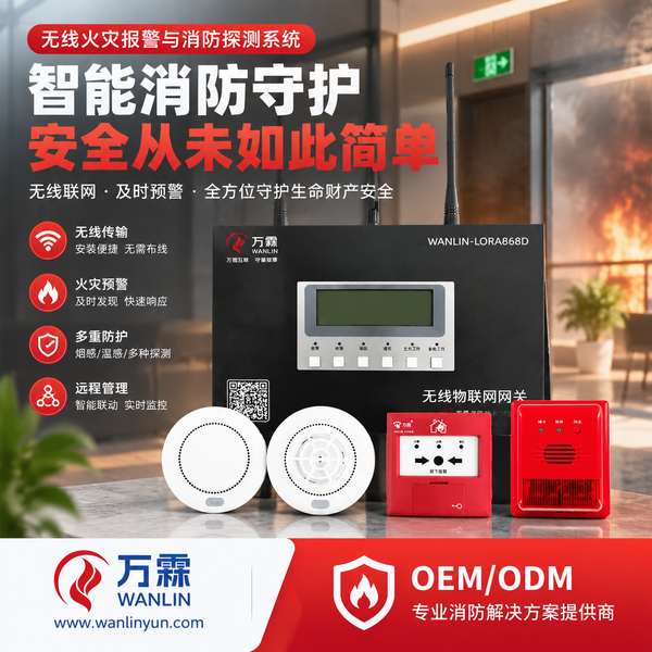 广西工业与特殊场所无线火灾报警哪家好?工业与特殊场所无线火灾报警方案与源头厂家直供